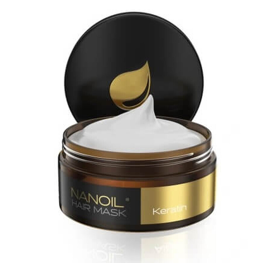 Nanoil Keratin Mascarilla capilar con queratina, 300ml