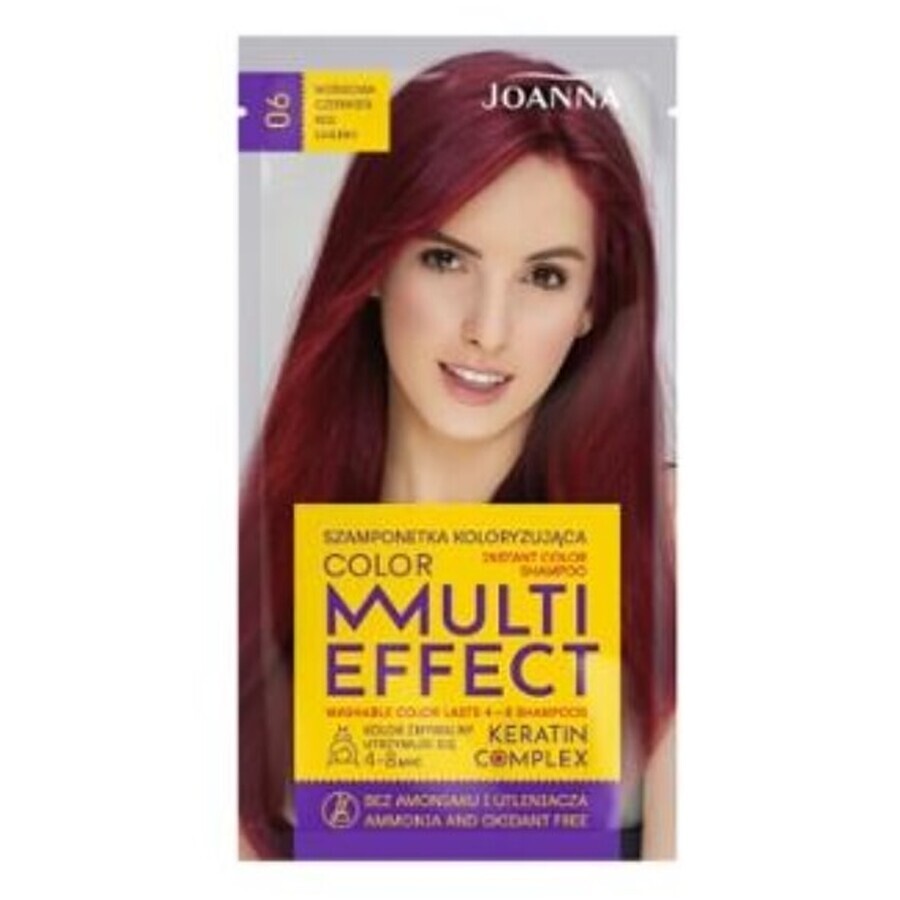 Shampooing Joanna Multi Effect Colour 06 Wine Red