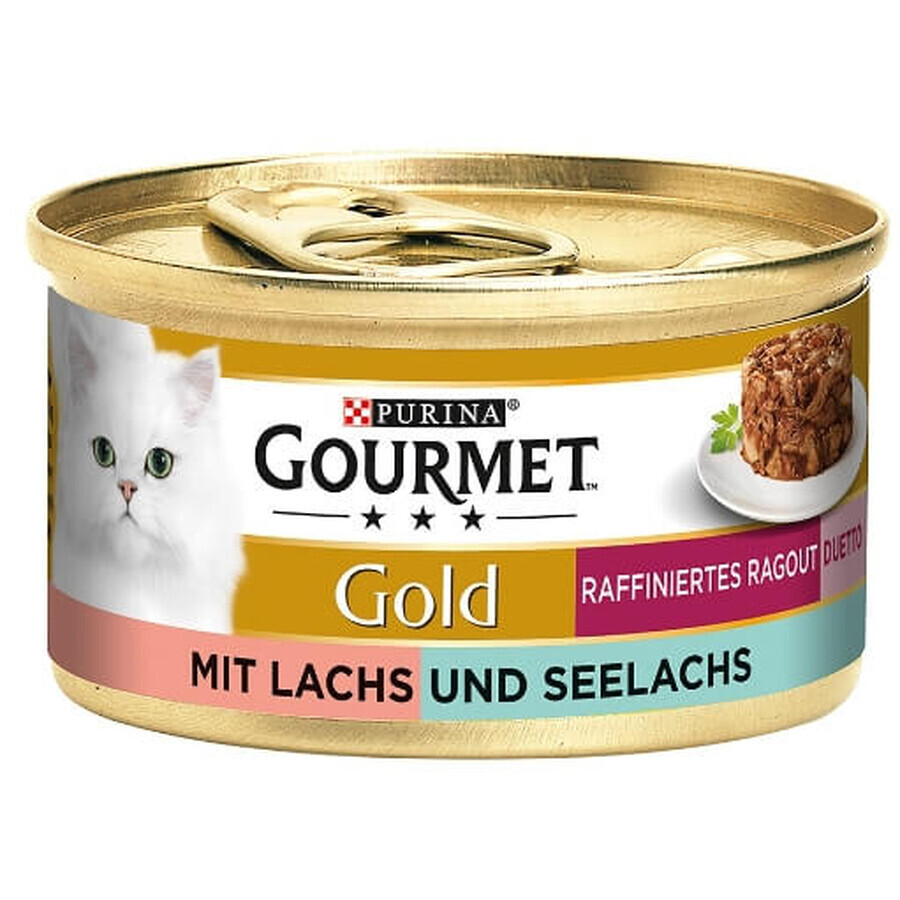 Winkel op Purina, Gourmet Gold Geraffineerde Ragout, Nat kattenvoer, bot, 85g Purina, Gourmet Gold Geraffineerde Ragout, Nat kattenvoer, bot, 85g