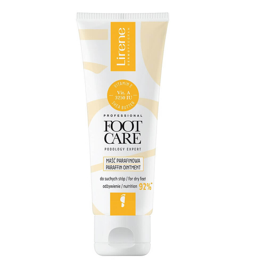 Lirene Professional Fußpflege Paraffinwachs für trockene Füße, 75ml