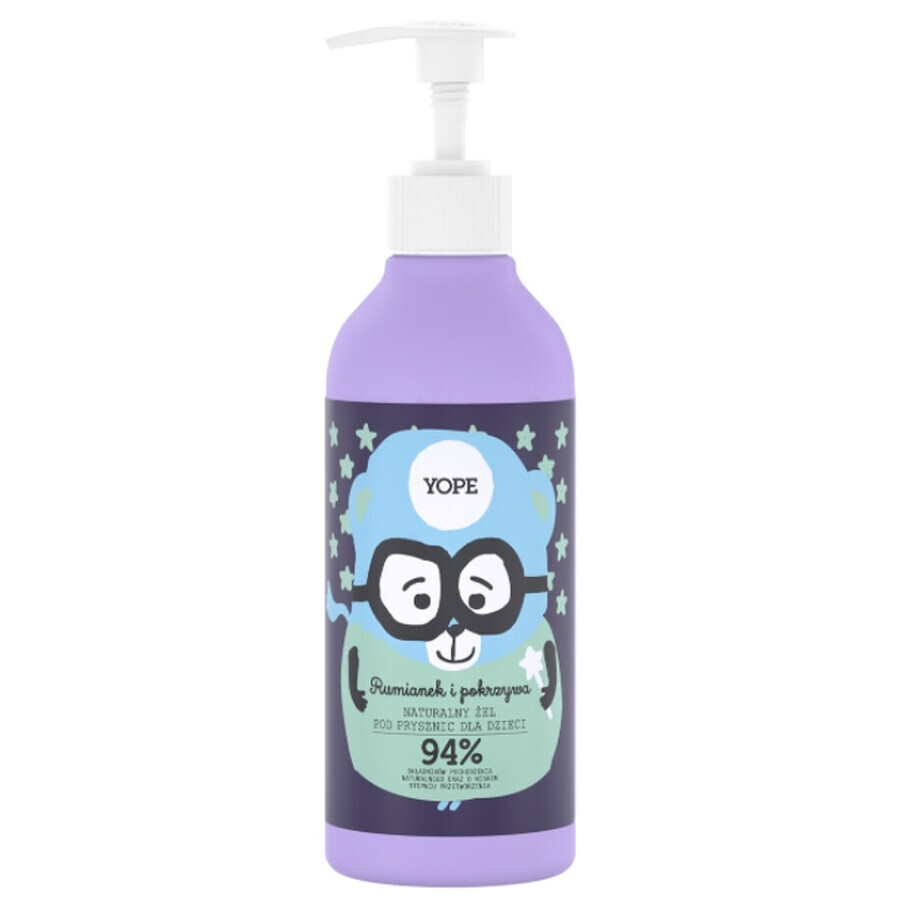 Yope, baby shower natural para niños Manzanilla y Ortiga, 400 ml