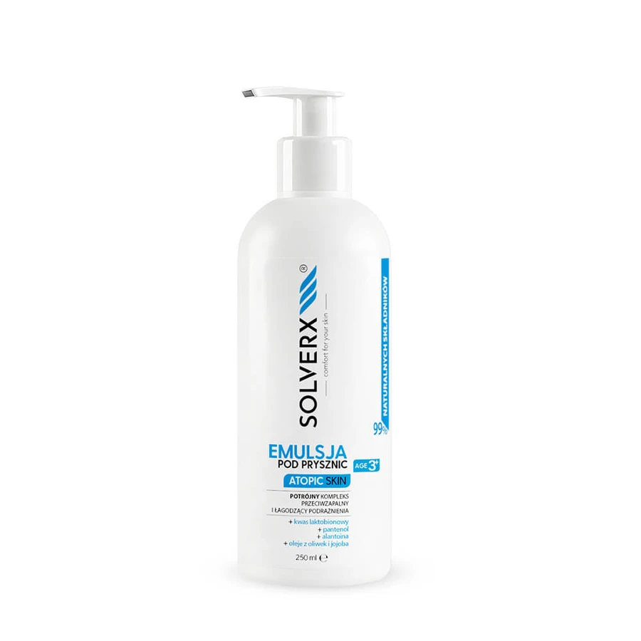 Solverx Shower emulsion for atopic skin, 250ml
