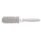 Olivia Garden Expert Blowout Speed Brush con setole ondulate per asciugare e modellare la cera Bianco/Grigio, 35 mm