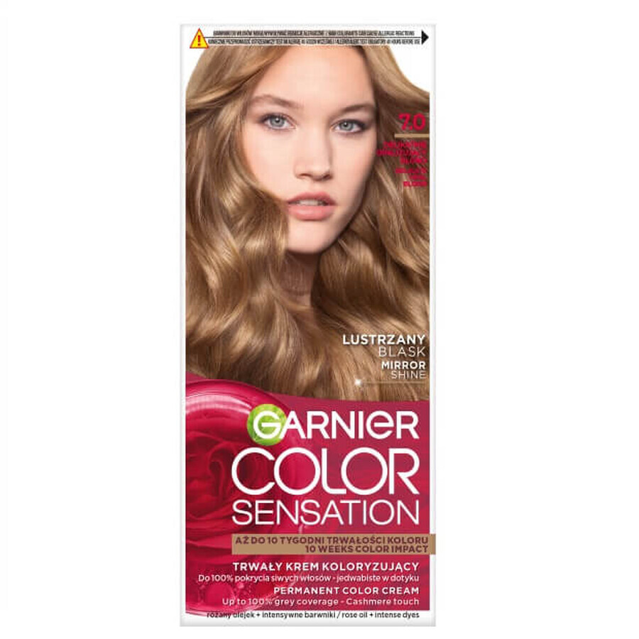 Garnier Color Sensation haarkleurcrème 7.0 licht geïriseerd blond