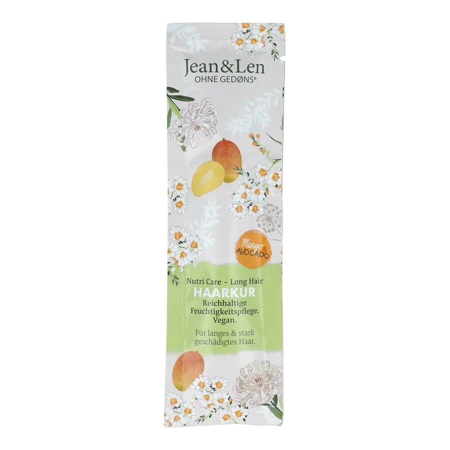 Jean amp; vlas, mango en avocado haarbehandeling, 20 ml