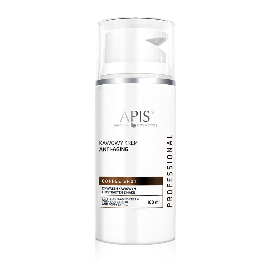 Apis Coffee Shot Cream mit Kaffeesäure und Mohnblumenextrakt, 100ml