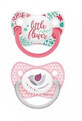 Canpol, pacifier, silicone, anatomical, 0-6m 23/951, pink, 2 pieces