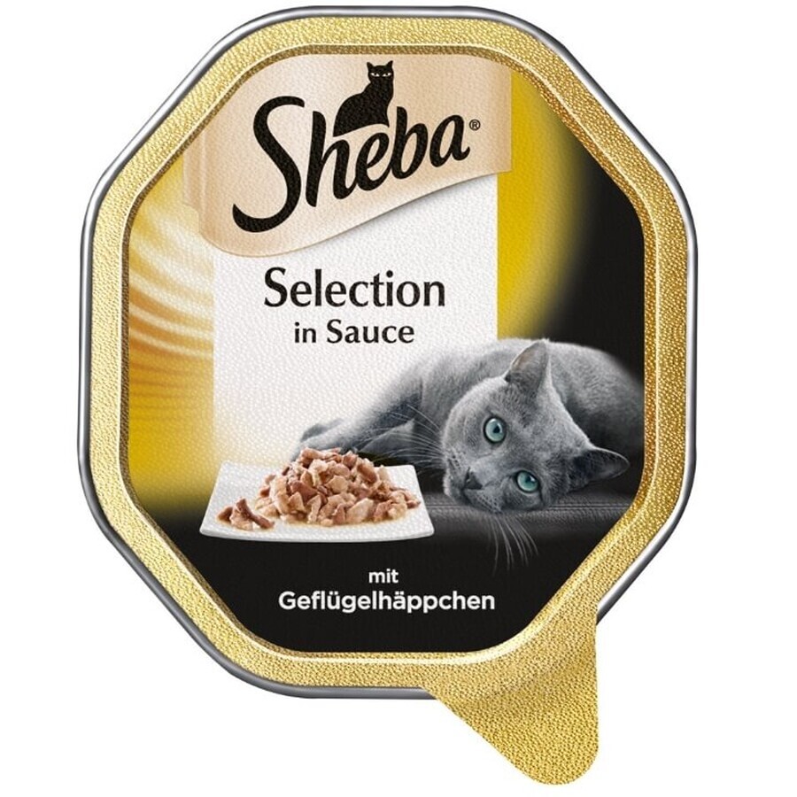 Cibo per gatti Sheba con caviale di pollame, 85g
