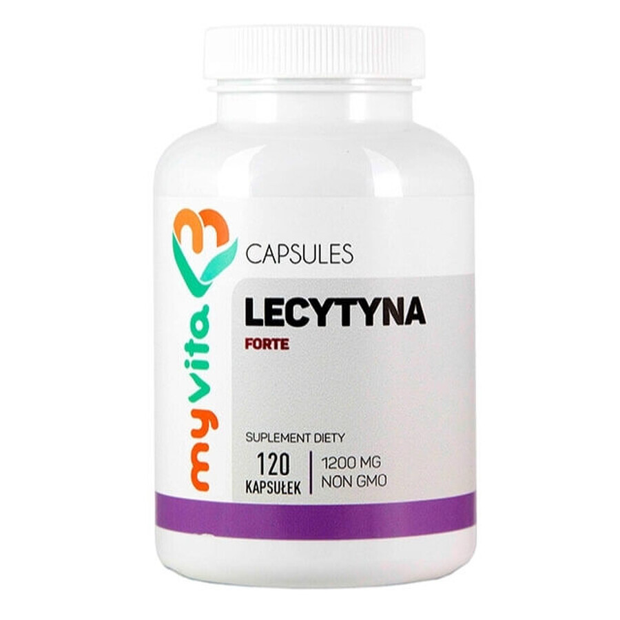 MyVita, Lecithin Forte, 120 Kapseln