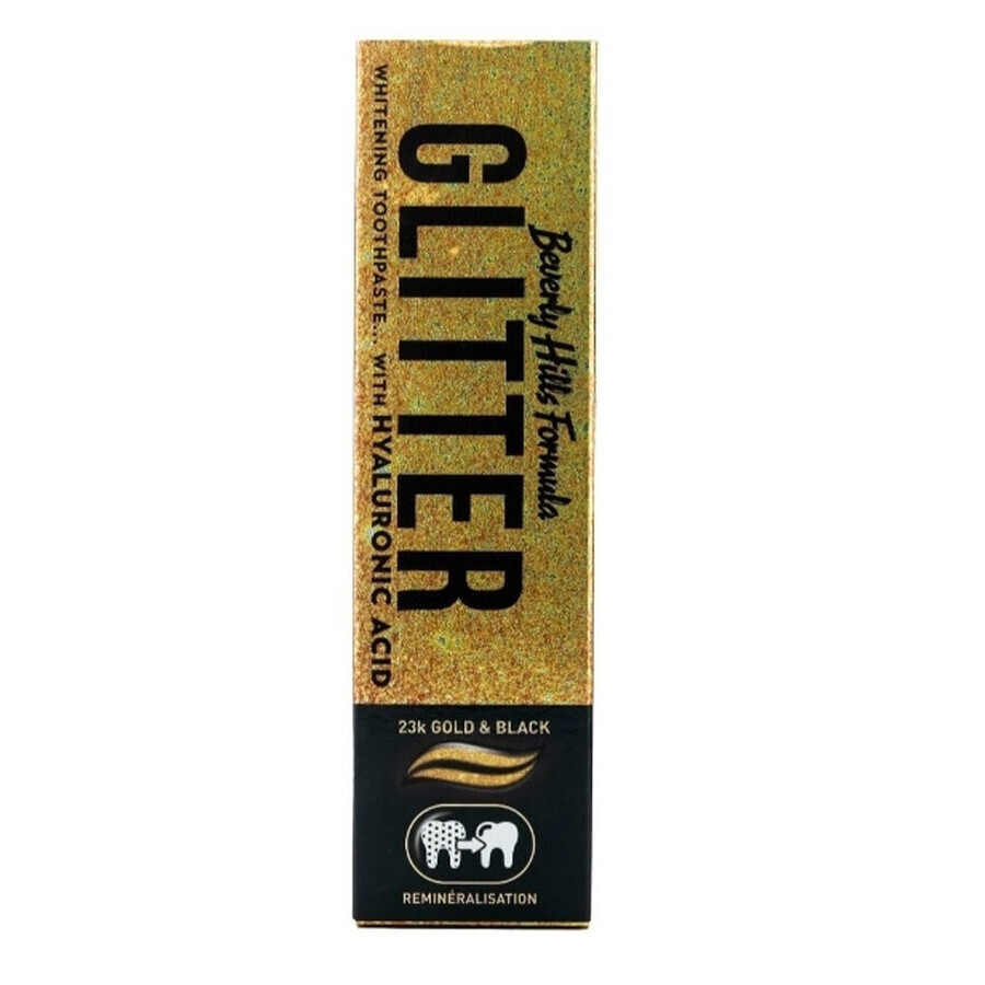 Beverly Hills Formula Glitter Zahnpasta mit Hyaluronsäure, 100 ml
