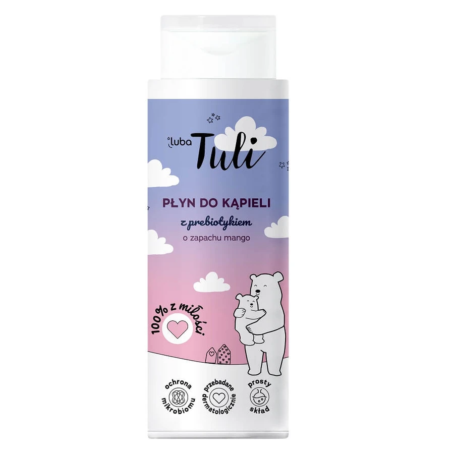Luba Tuli Bath Lotion with prebiotic mango fragrance, 400ml