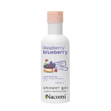 Nacomi douchegel met cranberry en framboos, 300ml