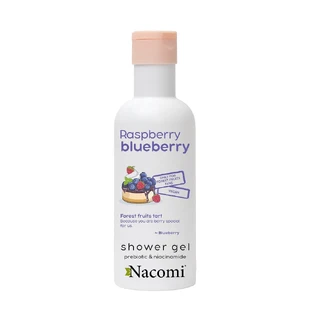 Nacomi douchegel met cranberry en framboos, 300ml