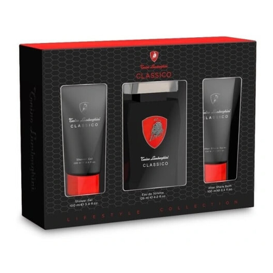 Comprar Tonino Lamborghini Classico Set Agua de Colonia 125ml + Acondicionador After Shave 100ml + Gel de Ducha 100ml Tonino Lamborghini Classico Set Agua de Colonia 125ml + Acondicionador After Shave 100ml + Gel de Ducha 100ml
