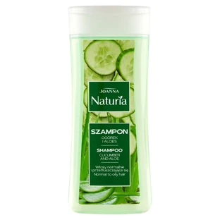 Joanna Naturia champú para cabello normal y permeable Pepino y Aloe Vera, 200ml