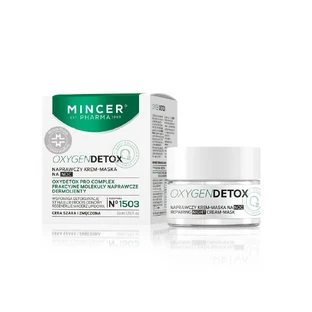 Mincer Pharma Oxygen Detox Repair Night Cream-Mask nr.1503, 50ml