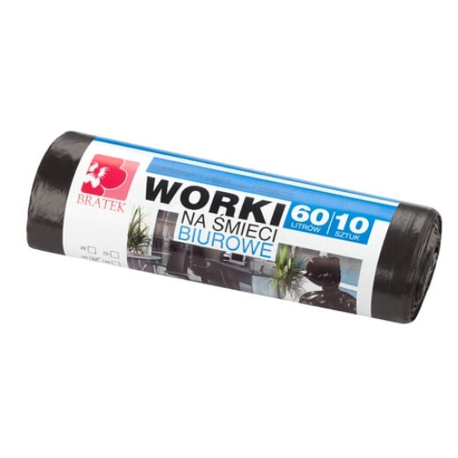 Buy Bratek, Garbage bags, strong, 60l, 10 pieces Bratek, Garbage bags, strong, 60l, 10 pieces