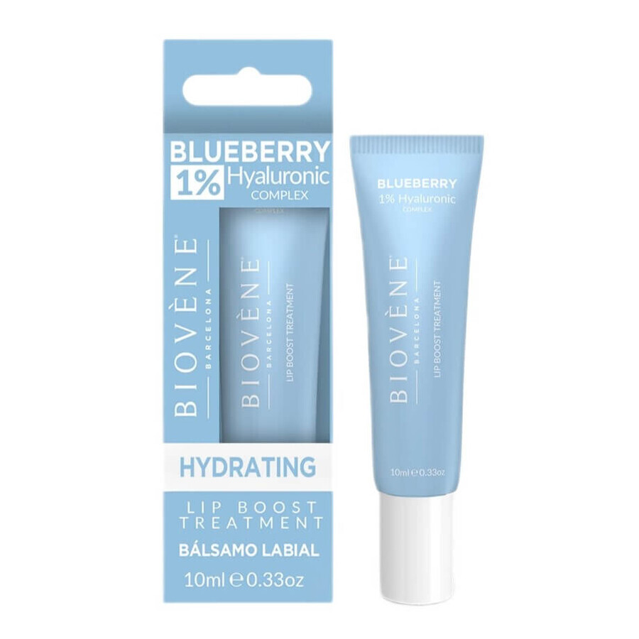 Biovene Sérum hydratant pour les lèvres avec cranberry et 1% d'acide hyaluronique, 10ml