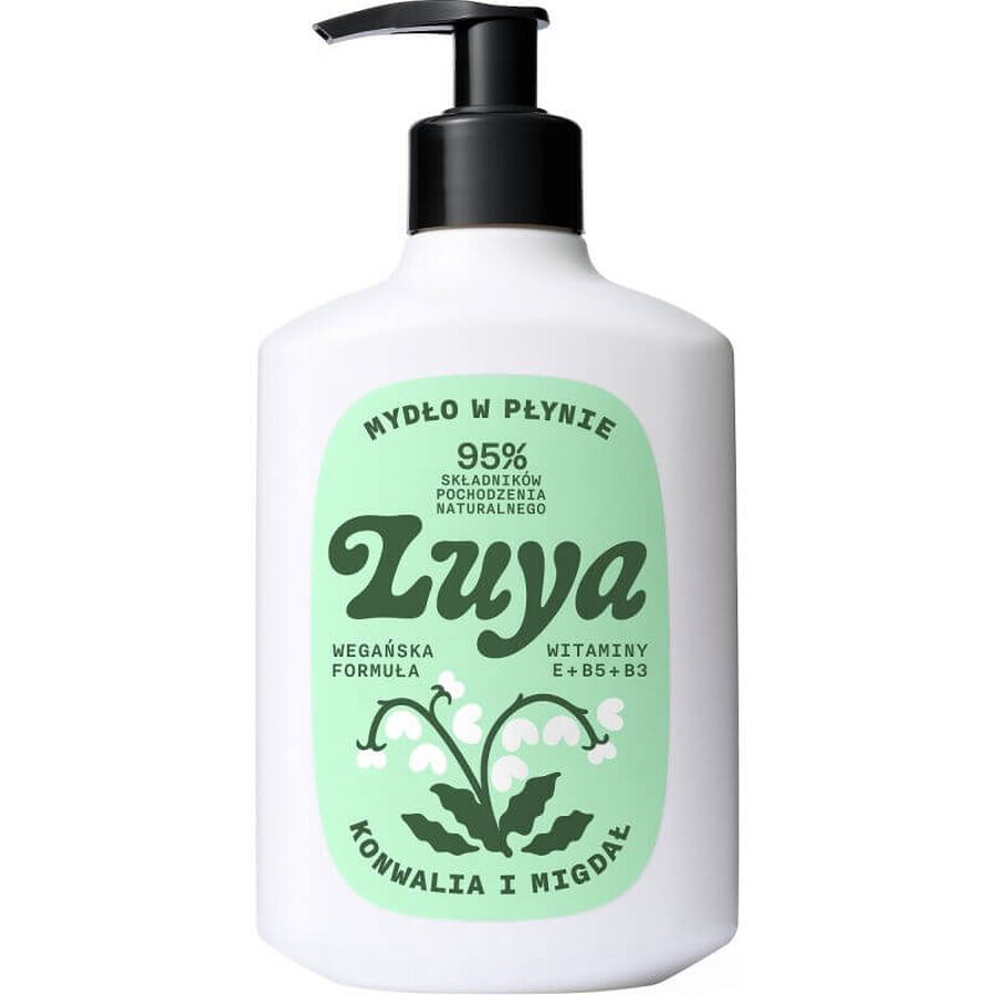 Savon liquide Luya au muguet et à l'amande, 400ml
