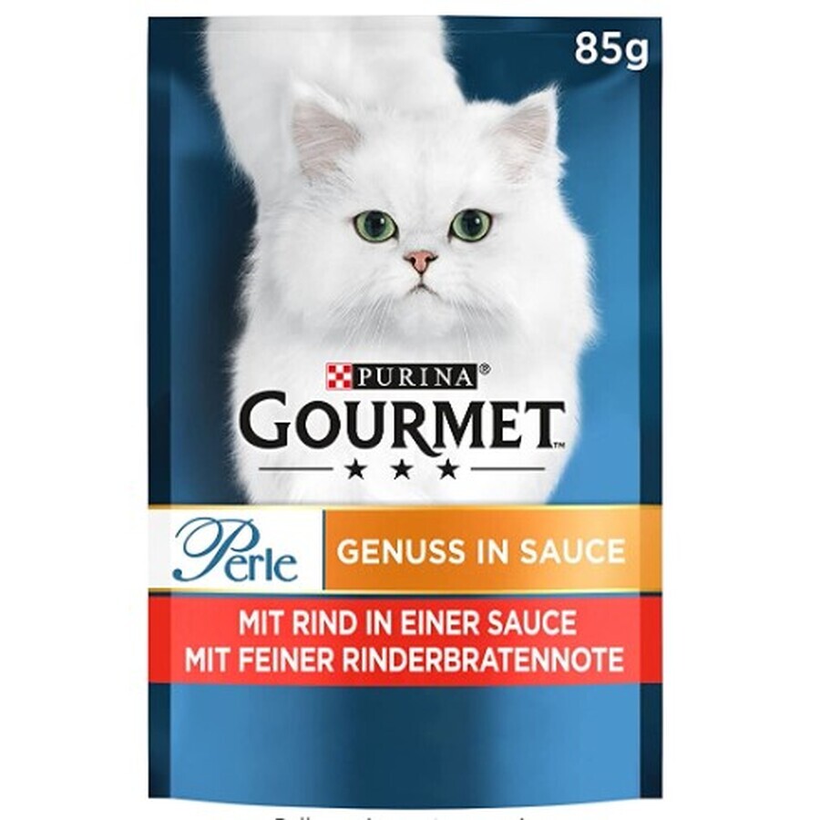 Acquista Purina, Gourmet Pearls, Cibo umido per gatti, manzo in salsa al gusto di roast beef, 85g Purina, Gourmet Pearls, Cibo umido per gatti, manzo in salsa al gusto di roast beef, 85g