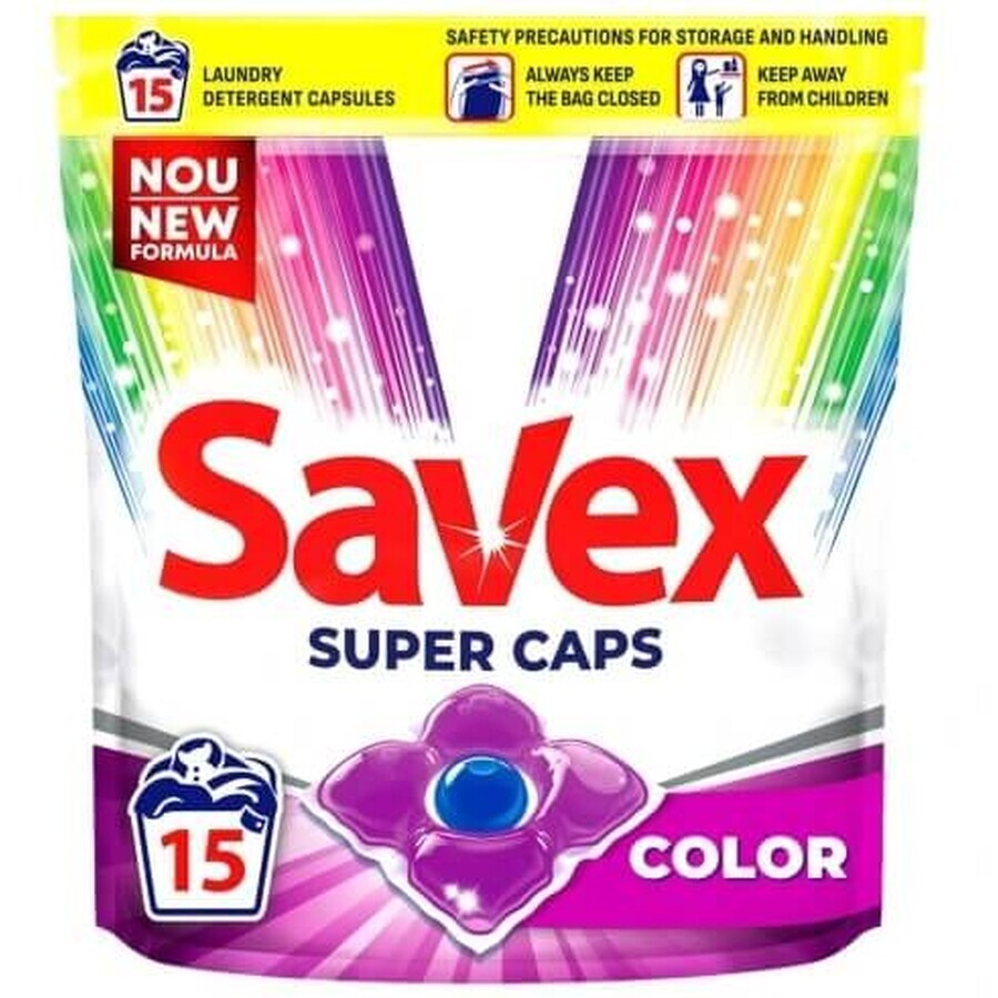 Savex Colour Wash Capsules, 15 pièces