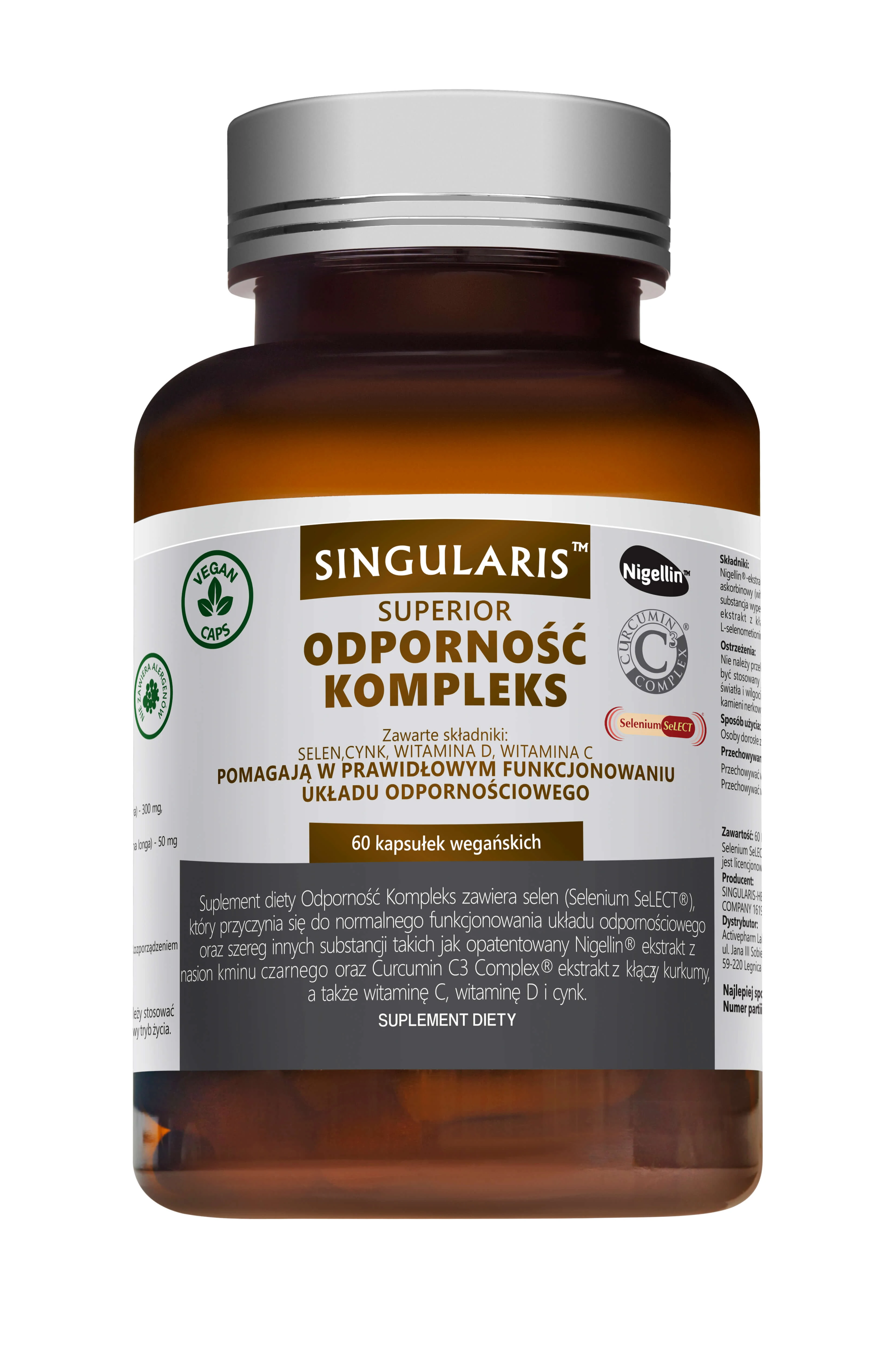 Singularis Superior, Immune Complex, 60 capsules