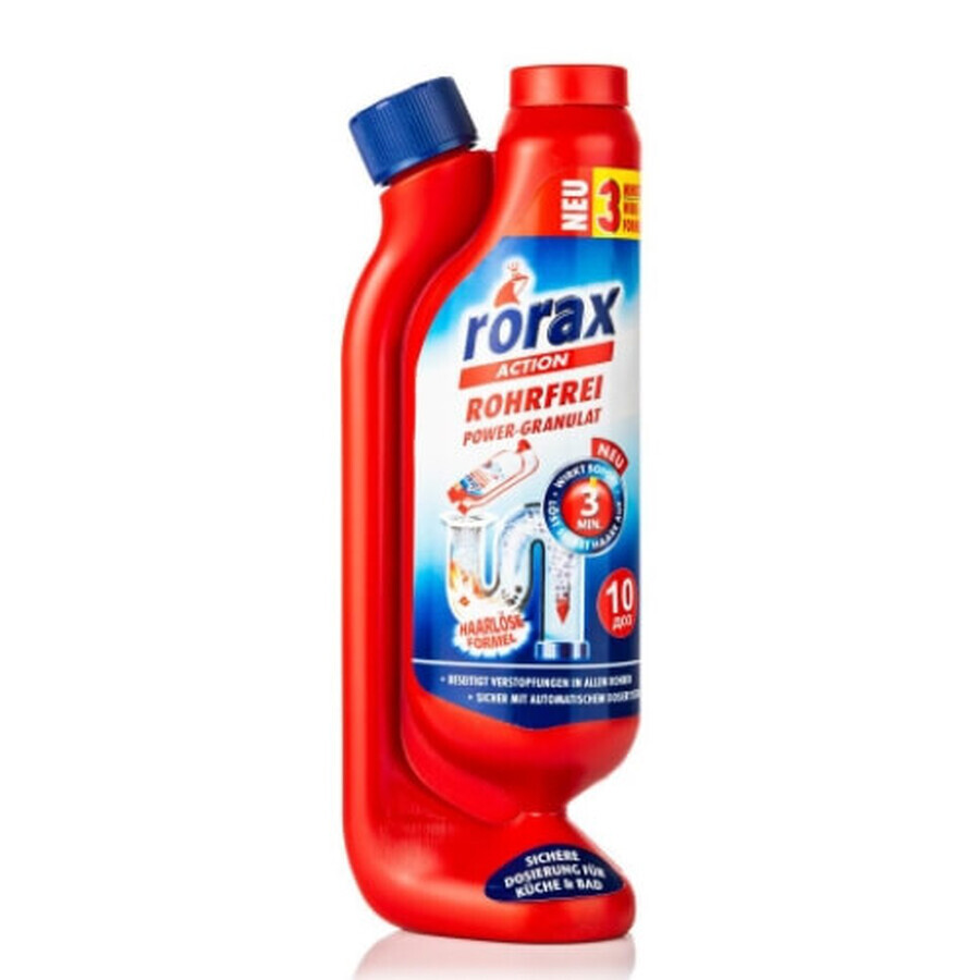 Rorax, Granular sewer pipe cleaner, 600g