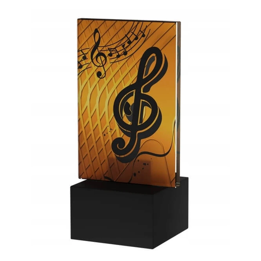 Min-Line Ambra, Glass Trophy - Music, AG1-12/MUS