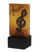 Min-Line Ambra, Glass Trophy - Music, AG1-12/MUS