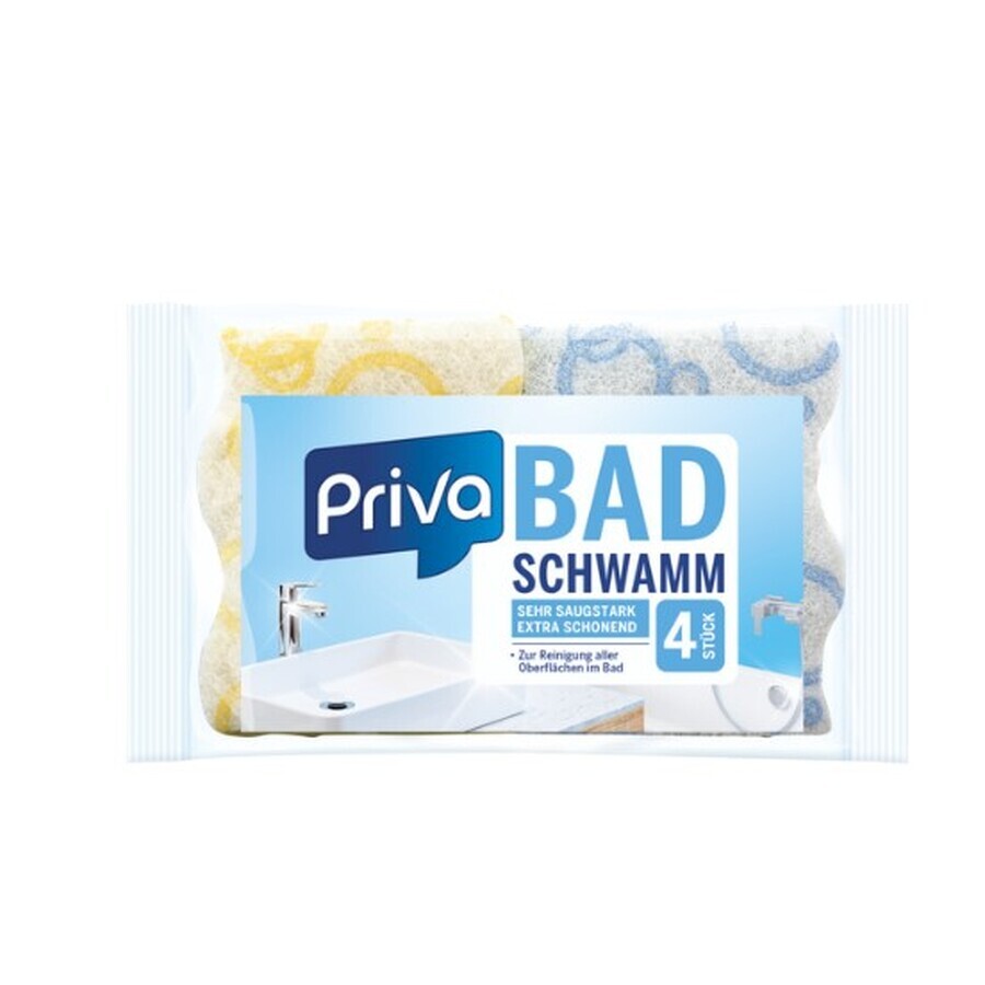Cumpără Priva, Burete de curățare, 4 bucăți Priva, Burete de curățare, 4 bucăți