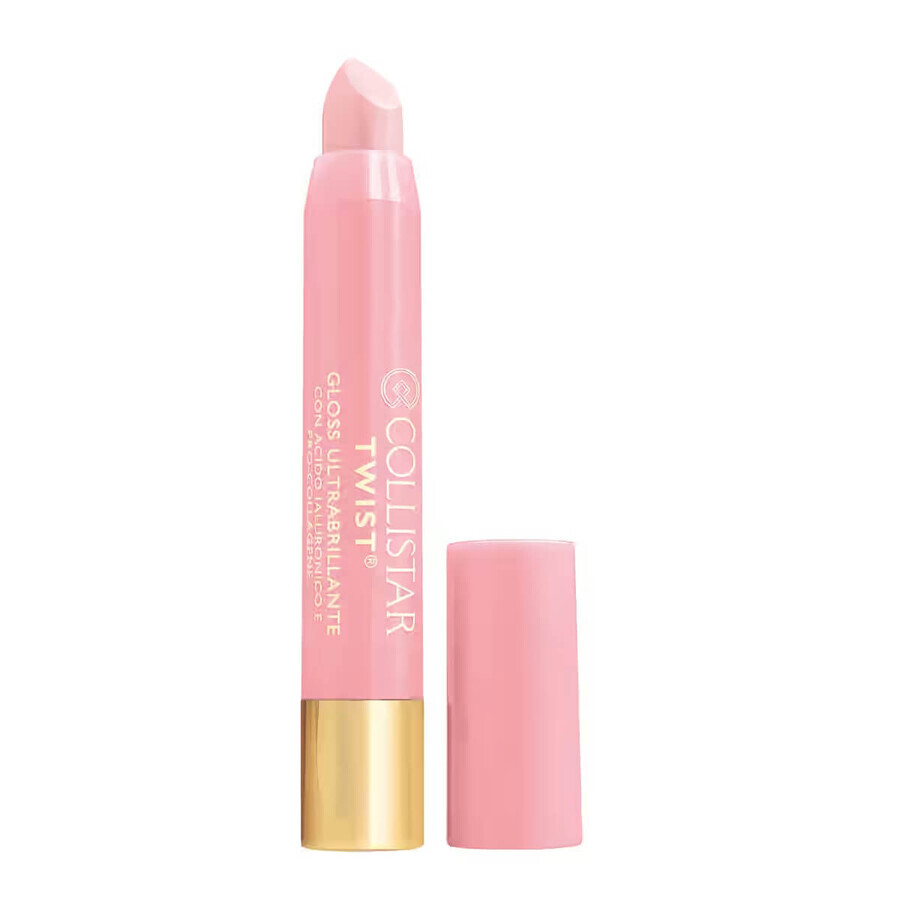 Buy Collistar Twist Ultra Shimmer Lipstick with Hyaluronic Acid 201 Transparent Peas, 2.5ml Collistar Twist Ultra Shimmer Lipstick with Hyaluronic Acid 201 Transparent Peas, 2.5ml