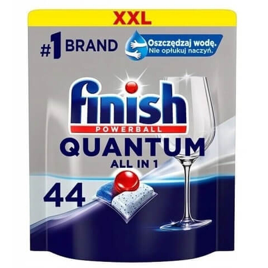 Finish, Quantum All in 1 Geschirrspüler-Kapseln, 44 Stück