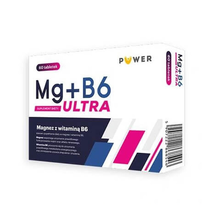 Mg+B6 Ultra, 60 tablets