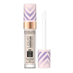 Eveline Cosmetics, Vloeibare Camouflage, Waterdichte Concealer met Hyaluronzuur 6, 7 ml