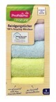 Profissimo, chiffon de nettoyage, 100% microfibre recycl&#233;e, 5 pi&#232;ces