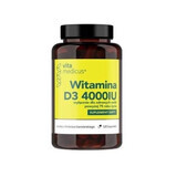 VitaMedicus Vitamina D3 4000IU, 120 cápsulas