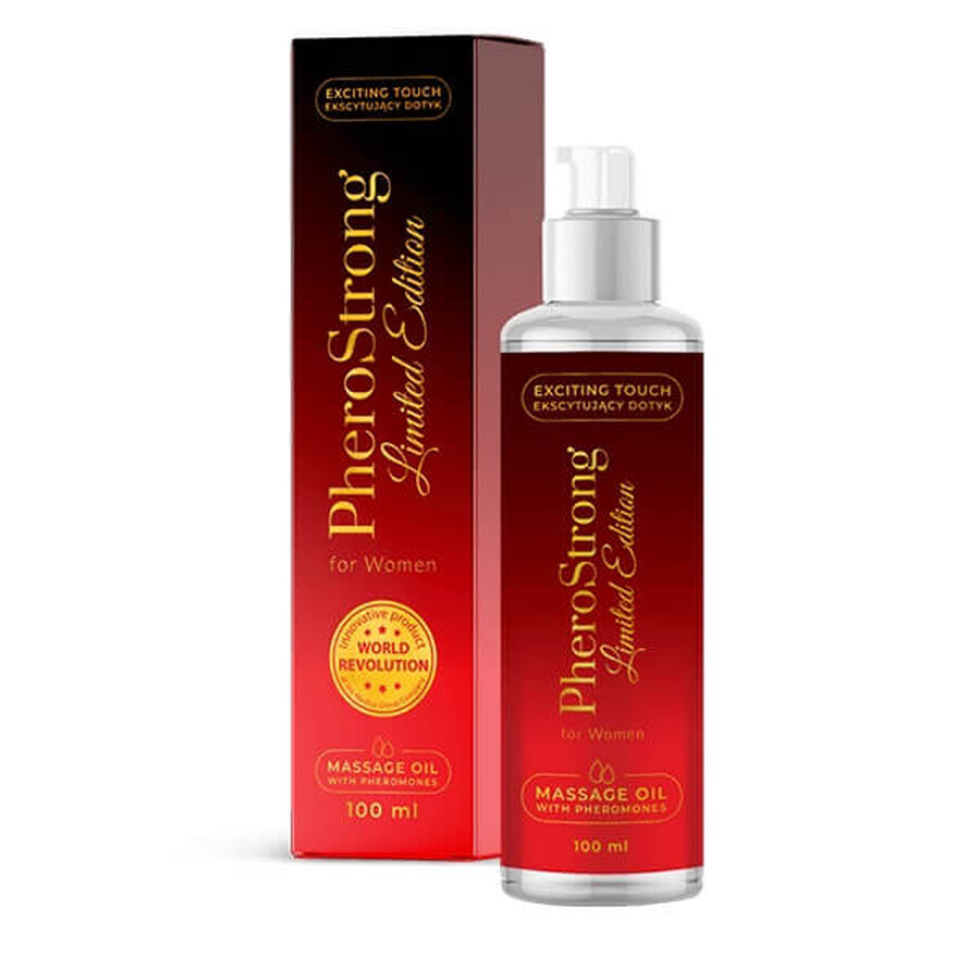 PheroStrong Edición Limitada Aceite Masau Femenino con Feromonas, 100ml
