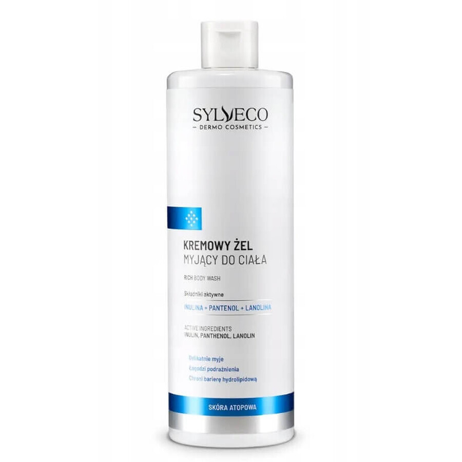 Cumpără Sylveco Dermo Skóra Atopowa Gel de duș cremos pentru corp, 400 ml Sylveco Dermo Skóra Atopowa Gel de duș cremos pentru corp, 400 ml
