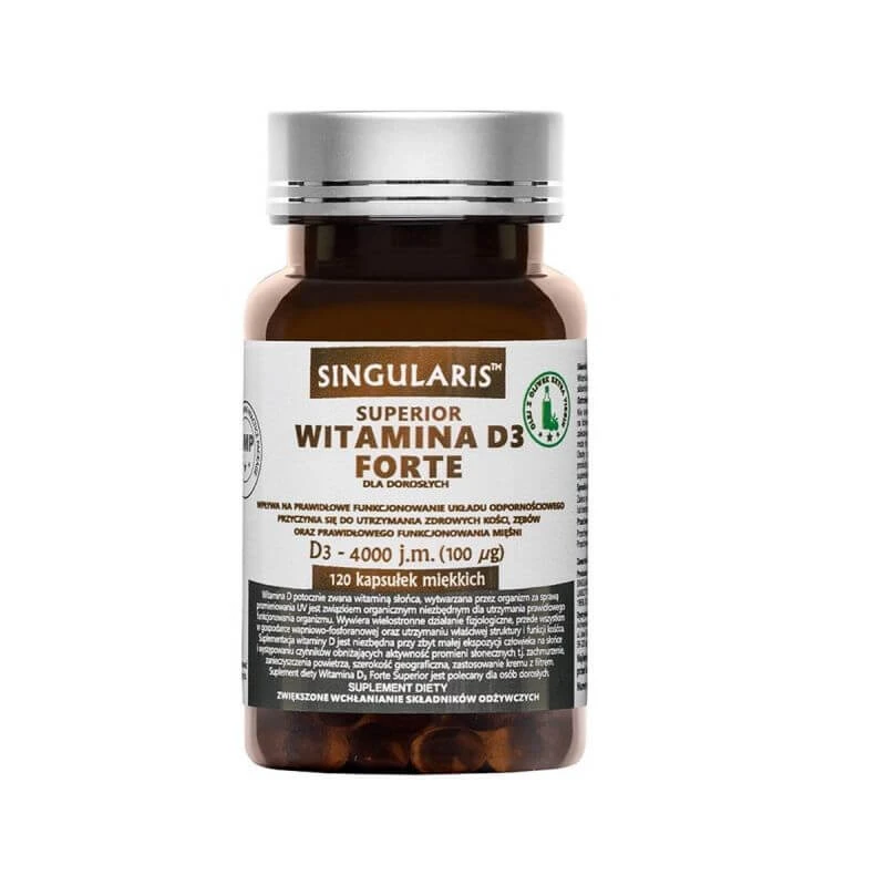 Singularis Superior Vitamin D3 Forte 4000IU 120 capsules