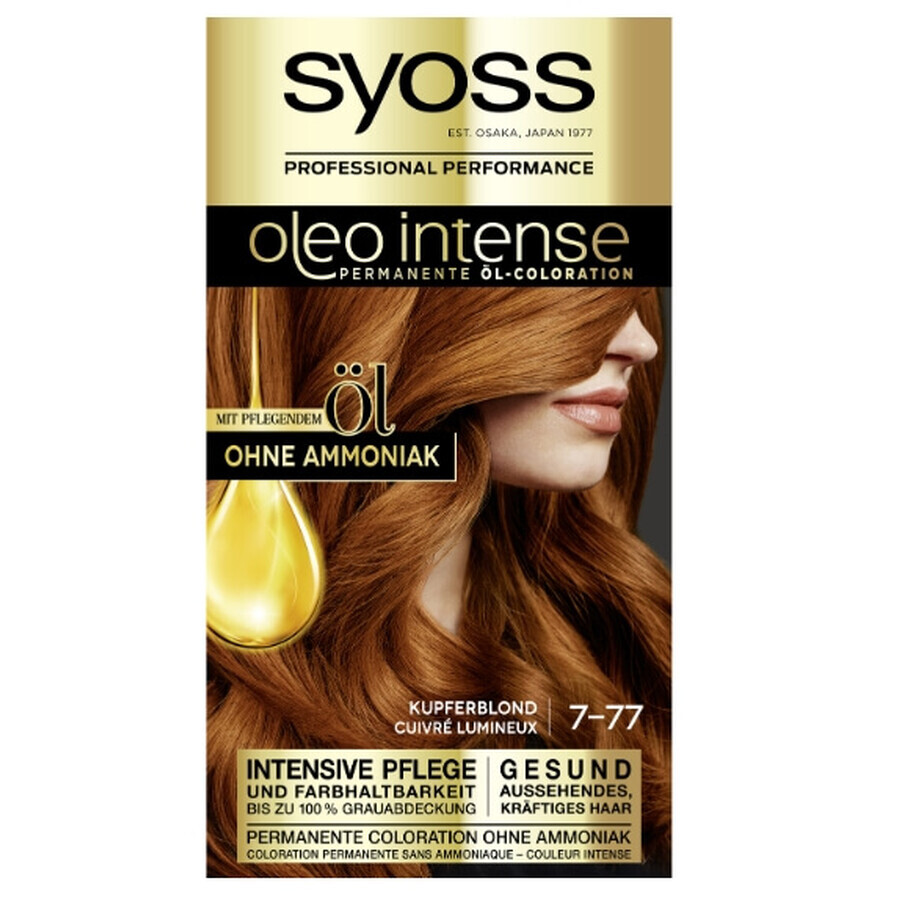 Syoss, Oleo Intensive Wachsfarbe 7-77 Kupferblond