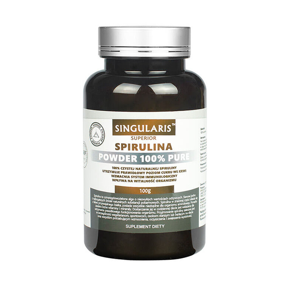 Singularis Superior Spirulina Pulver 100% rein 100g
