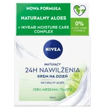 Nivea 24H Moisturising Day Cream für Mischhaut und fettige Haut, 50ml