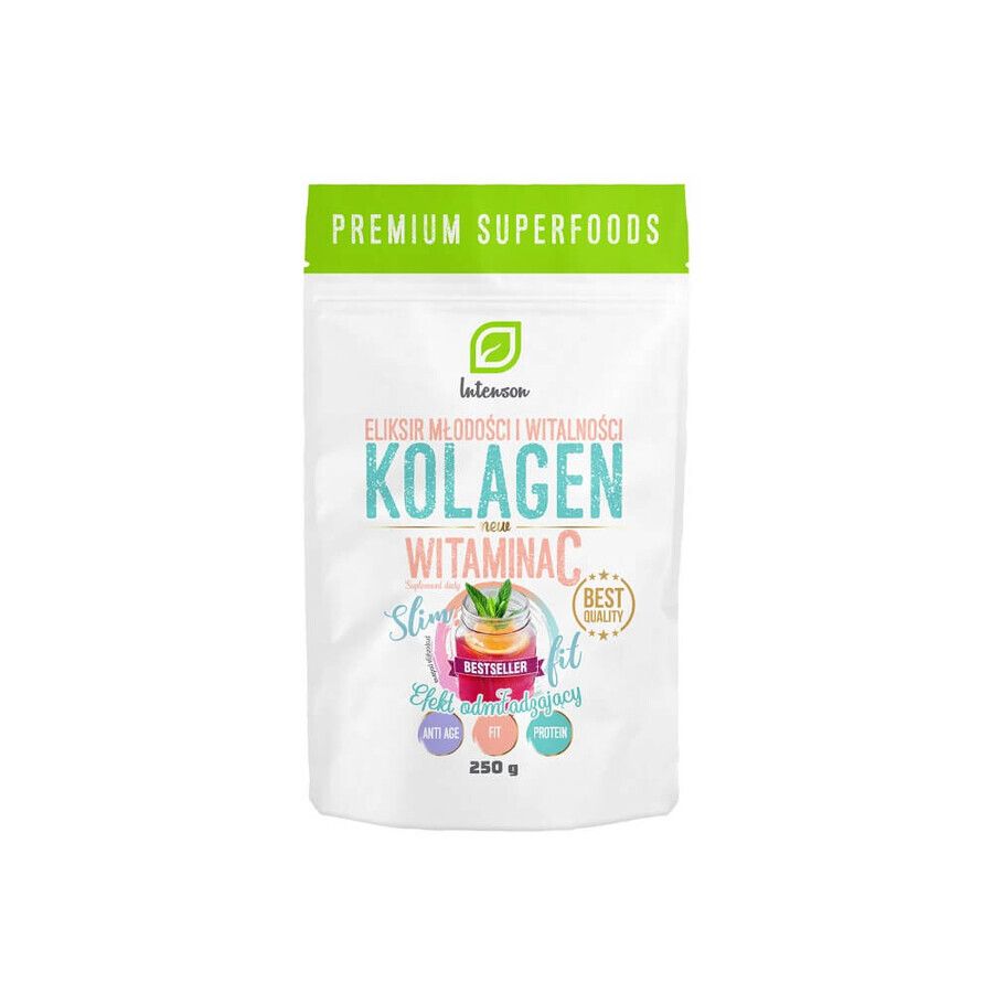 Intenson Collagen + Vitamin C Collagen + Vitamin C, 250g