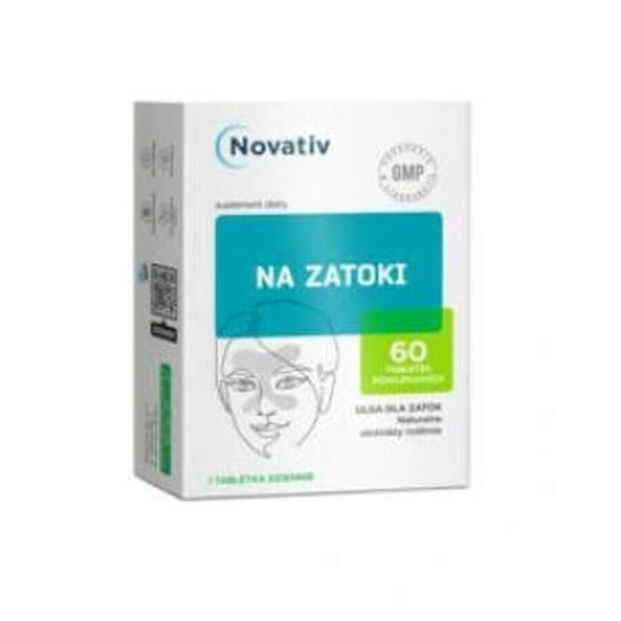 Novativ for sinuses, 60 tablets