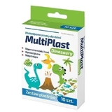 MultiPlast, Dinosaurier Wasserfeste Pflaster für Kinder, 10 Stück