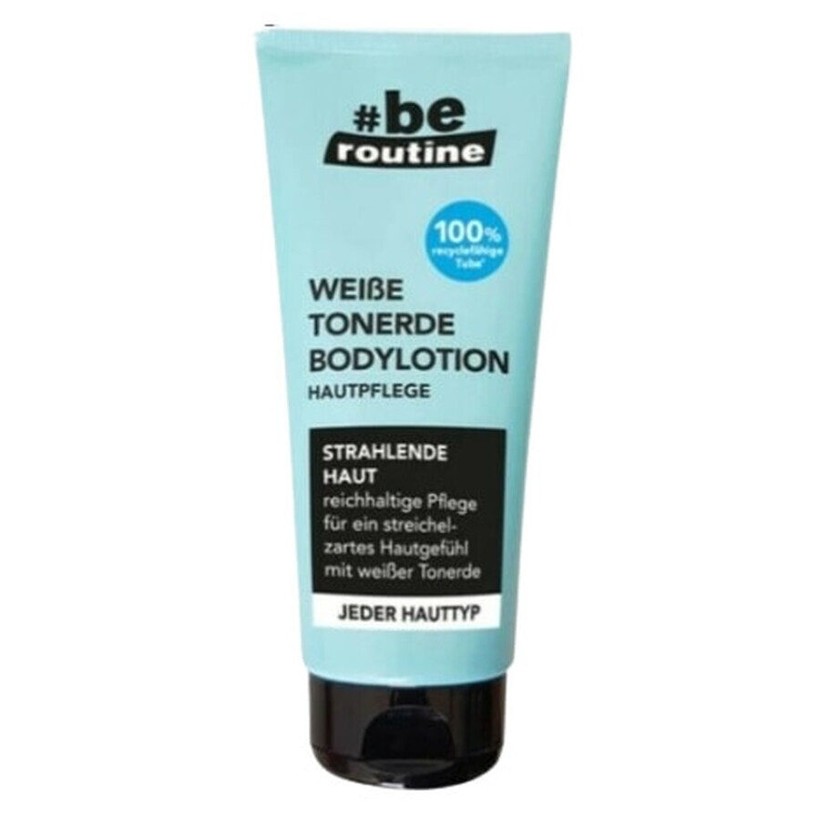 (DE)#be routine, White clay body lotion, 200ml