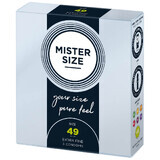 Preservativos Mister Size, 49 mm, 3 unidades