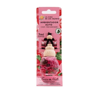 La Casa de los Aromas Ambientador de Fresa para Coche, 7ml