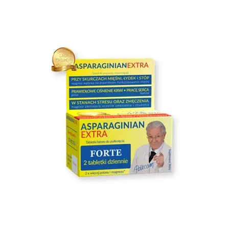Asparaginian Extra Forte Magnesium Kalium Aspartaat, 75 tabletten