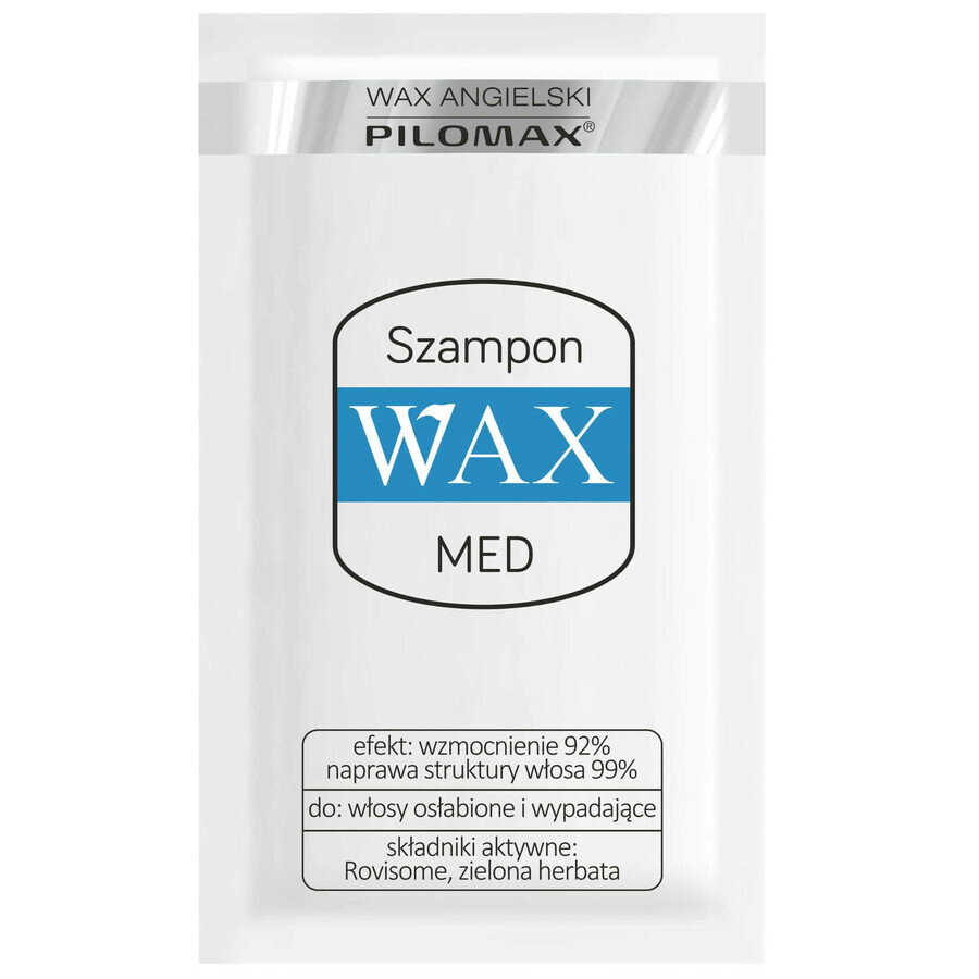 Anti hair loss shampoo Med WAX, 10 ml